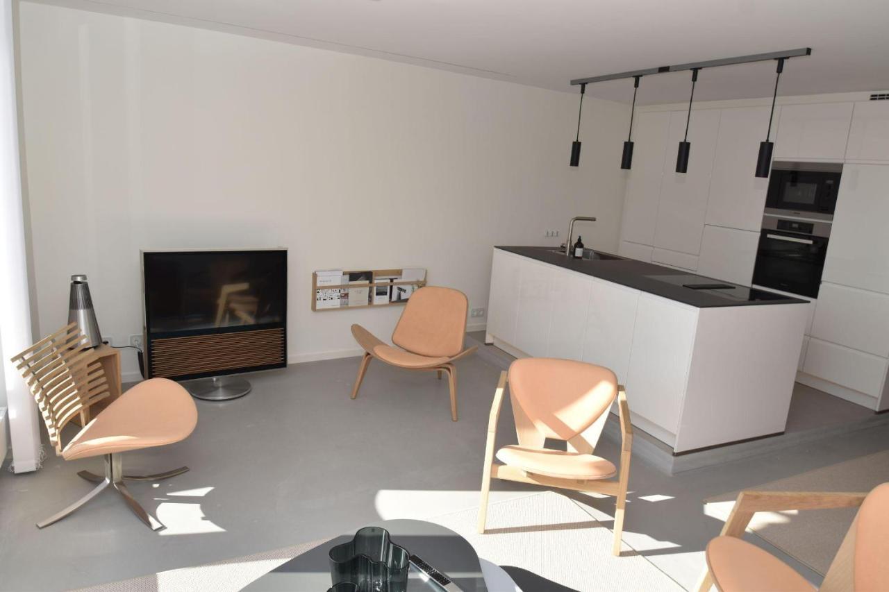 Fewo1846 - Foerdeview - Luxurioese Wohnung Mit 2 Schlafzimmern Und Balkon Mit Hafenblick Flensburgo Exterior foto